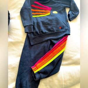 Aviator Nation Kids Daydream set. Retail values at $200+. Size 4